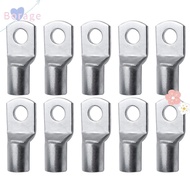 BORRAONE 10Pcs Cable Connector Kit 16-35mm2 SC16-6 SC25-6 SC35-6 Tinned Copper Lugs Ring
