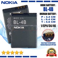 Baterai Battery High Quality BL-4B BL4B Compatible Hp Cina Jadul Nokia 2505 2630 2660 Flip 2670 2760