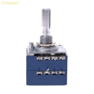 Cologogo1 Potentiometer RH2702 8 Pin Serrated Split Shaft 6MM Precision 27-type A100K 100K