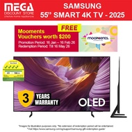 SAMSUNG QA55S85FAEXXS 55" OLED 4K S85F SMART TV | Free WMT + $200 Mooments Redeem Samsung by 16 May 