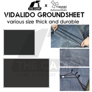Vidalido Groundsheet for Tent Cabin XL Plus Poon Saan M L Teepee MS MX PRO Vicore Mini Large Thick C