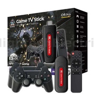 GAMESTREAM Q9Pro 64G 4K Android TV Game Stick with Dual Wireless Gamepads Amlogic S905Y2 36000+ Game