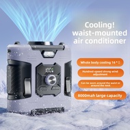 Waist Fan Waist Hanging Fan Waist-mounted Fan Portable Fan Waist Fan Portable Electric Fan Portable 