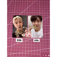 Photocard shinee pink christmas minho key