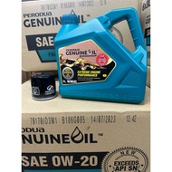 PERODUA ENGINE OIL FULLY SYNTHETIC SAE 0W20 3L