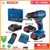 Mesin Bor Tembok Baterai Cordless Drill Bosch GSB 185-Li +23pcs Acc Mesin Bor Tangan Bosch GSB 185 L