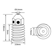 3d Printer Accessories Bambu Lab Bambu Lab a1/a1 MINI Replaceable Hard Steel Nozzle