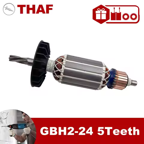 AC220V-240V Armature Rotor Anchor Replacement for BOSCH Rotary Hammer GBH2-24 GBH2-24DSR GBH2-24DFR 