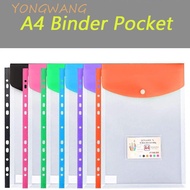 YONGWANG Binder Cash Envelopes, 11 Holes