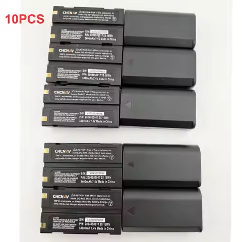 8PCS/10PCS 2004050017 XB-2 Battery 3400mAh For CHCNAV RTK GPS X/M/T/i Series Instruments X5/9/10/90/