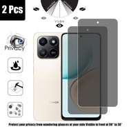 1-2 Pcs Honor X7d Anti-peeping Tempered Glass Privacy Screen Protector For Honor X7C X6c X6b X8b X7b