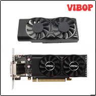 พัดลมทำความเย็น VIBOP สำหรับ MSI Geforce GTX 750 Ti 2Gb LP การ์ดจอ XY-D05510S 0.28A 2Pin GTX750 Ti S