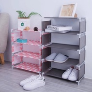 5-Tier Multipurpose Shoe and Sandal Storage Rack with Unique Motif 48 X 73 X 23 Cm