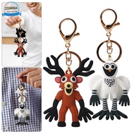 PVC Bag Pendant 99 Nights In The Forest Theme Cute Adorable Keychain For Women Men