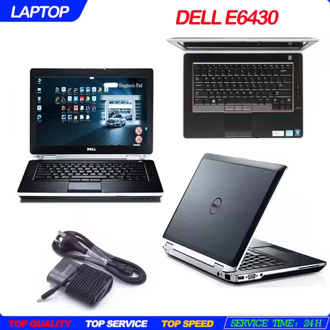 DELL E6430 Core i5 8GB RAM HDD/SSD Diagnostic Rugged Laptop for Mb Star C4/C5/C6 or ICOM NEXT/A2/A3 