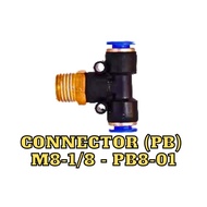 CONNECTOR (PB) M8-1/8 - PB8-01