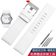 Watch Strap Suitable for Diesel/Diesel DZ4323 DZ1405 DZ1657 Genuine Leather Watch Strap Men Women Wa