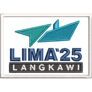 LIMA 2025 pathces addon iron on or velrco