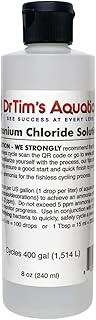 DrTim's Aquatics Ammonium Chloride Aquarium 100% Natural – 8 Oz. (Dr Tims Aquatics Ammonium Chloride