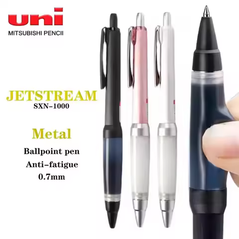 Uni BallPoint Pens High Quality SXN1000 Jetstream Oil Ink Alpha-Gel Soft Grip Anti-fatigue Signature