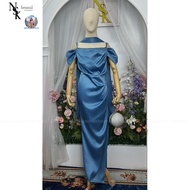 ((AA06)) Dress Bridesmaid Party (za1217) Beautiful And Luxurious One-Shoulder Strap Style (Nsk.brand