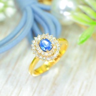 cincin cewe emas berlian banjar asli