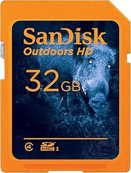 SanDisk 32GB 2-Pack Outdoors HD SDHC UHS-I Memory Card (2x32GB) - Up to 100MB/s, C4, Trail Camera SD