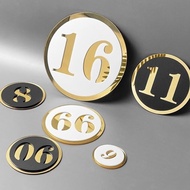 Number Plate Dining Table Number Plate Internet Cafe Number Plate Number Plate Locker Number Plate