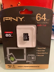 全新原裝行貨 PNY 64GB MicroSDXC