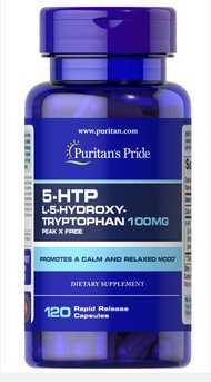 120capsules Puritan's pride 5-HTP 100mg (Griffonia Simplicifolia) 120 capsule