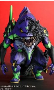 徵 x-plus q版 G覺醒 初號機 哥斯拉