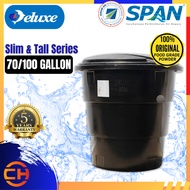 70/100 Gallon Deluxe Polyethylene Round (Slim & Tall) Type Water Tank