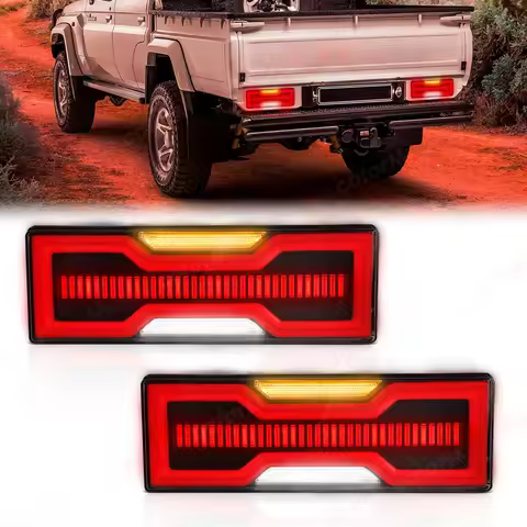 LED Tail Lamp For Toyota Land Cruiser FJ75 70 75 78 79 Series 1984-2011 LC79 2010-2020 Brake Turn Si