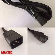 SERVER 16A / 250V IEC C13 TO C20 POWER CORD 3M
