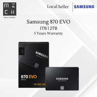 Samsung 870 EVO SATA III SSD 1TB / 2TB - 5 Years Warranty