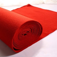 Foyer Non-Woven Membrane Exhibition Big Red Disposable Wedding Red Carpet Thickened Opening Corridor