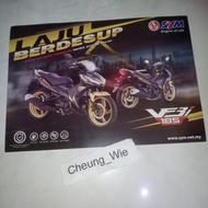 Poster Brochure SYM VF3i 185 Speed Of Malaysia