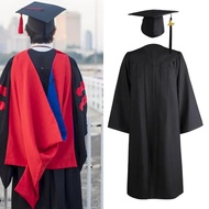 Academic Gown Loose Colorfast 2026 Men Women Students Graduation Costume Soft Academic Costume Schoo