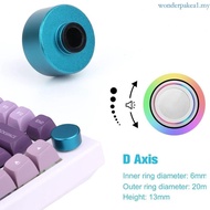wonderpakea1 Ergonomic Metal Knob for F75 IK75 Mechanical Keyboards  Setups