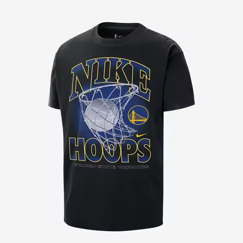Nike Authentic NBA Men's Letter Printed Retro Knit Short Sleeve T-Shirt HQ1281-010