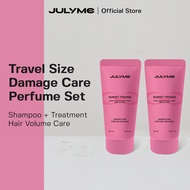 JULYME Travel Size Damage Care Perfume Set (Shampoo 30ml + Treatment 30ml)