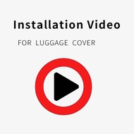 【Video++】Non-product，Just a video!! For Luggage Cover Installation Video!