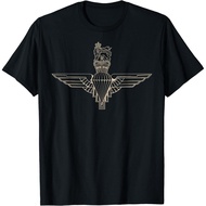 Paratroops Airborne 2Nd British Paras Wings Badge T-Shirt