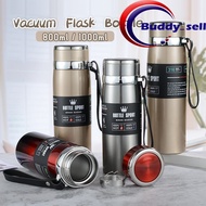 (800ml/1000ml) Thermos Bottle Cup With Handle 316 Stainless Steel Vacuum Flask Tumbler Thermal Insul