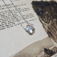 赫基蒙 閃靈鑽 316鋼項鍊 | 原礦赫基蒙水晶項鍊 NE-00007