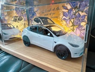 Tesla Model Y 模型車可著燈 兩架