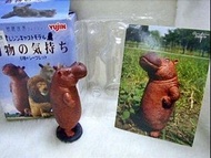 🈲 絕版珍藏 🈲 Yujin 朝隈俊男シリーズ 動物の気持ち 動物的心情 動物之氣持 (河馬) 野性之証 休眠動物園 下巴兜兜 2004年