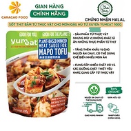 Sốt thịt bằm từ thực vật cho món đậu hủ Tứ Xuyên Yumeat 100g, Thực phẩm giàu protein thuần chay