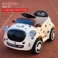 兒童電動車四輪嬰幼兒童汽車遙控車帶音樂1-3歲寶寶玩具車可坐人