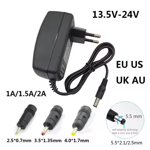 DC4.0mm DC3.5mm DC2.5mm Connectors 13.5V 14V 15V 16V 22V 19V 20V 19 Volt Power Adapter Power Supply 